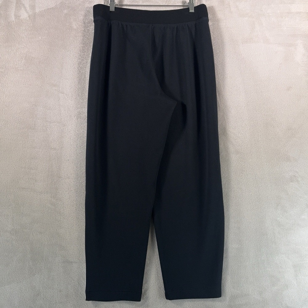 SPANX Carrot Leg Ankle Pants Womens Size Large Black Air Essentials Lounge - Picture 2 of 6